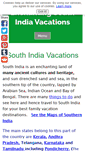 Mobile Screenshot of enchanting-south-india-vacations.com